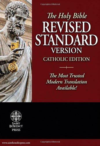 Revised Standard Version Catholic Edition .